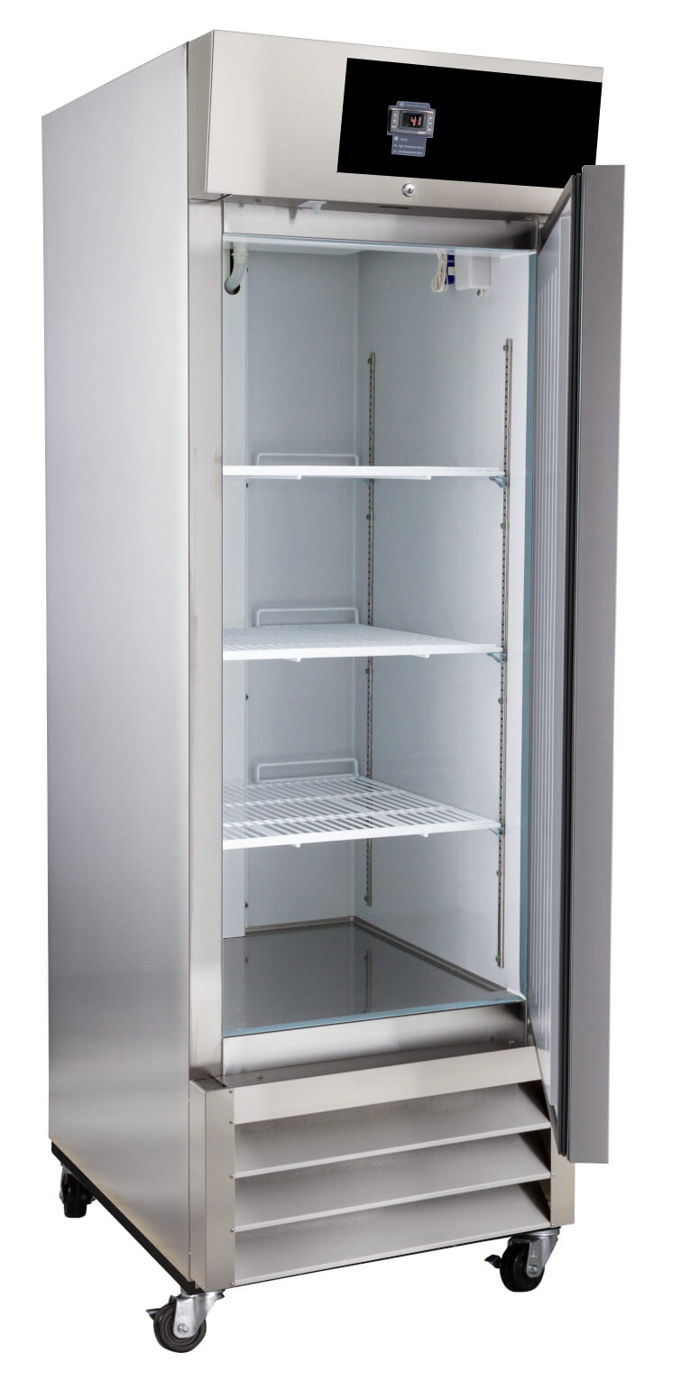 Futura Silver Series 23 Cu. Ft. Stainless Steel Auto Defrost Freezer