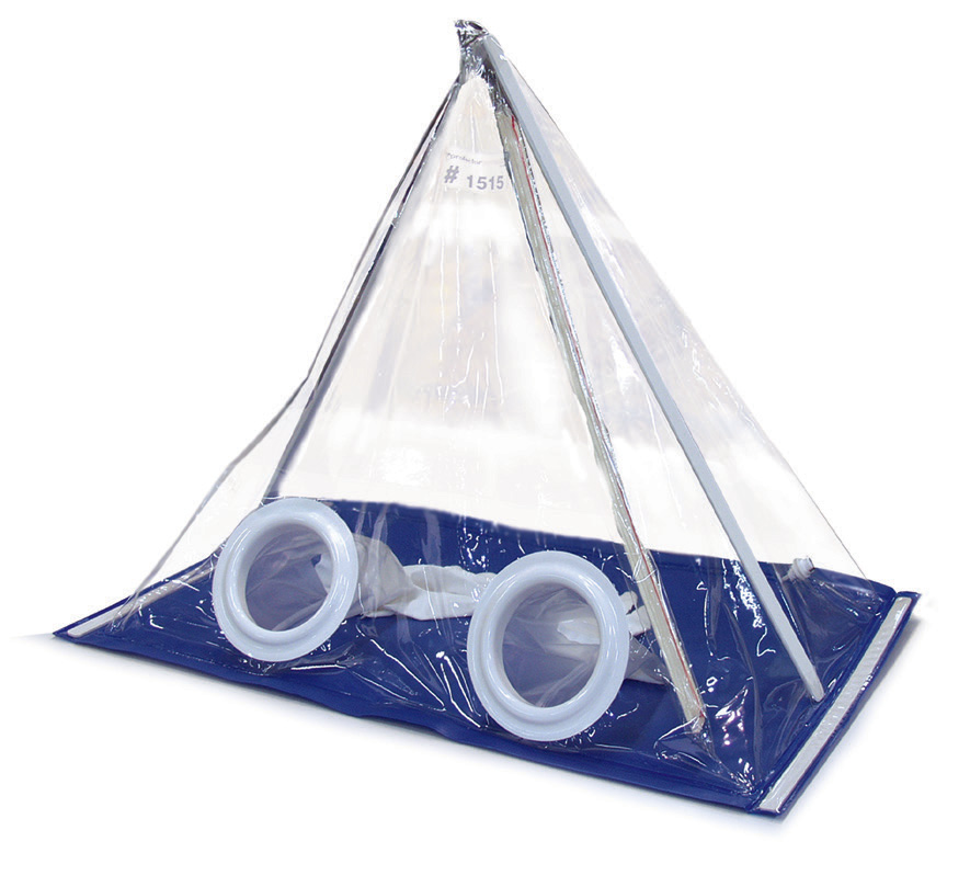 Erlab Captair Pyramid Portable & Disposable Glove Bag LabRepCo, LLC