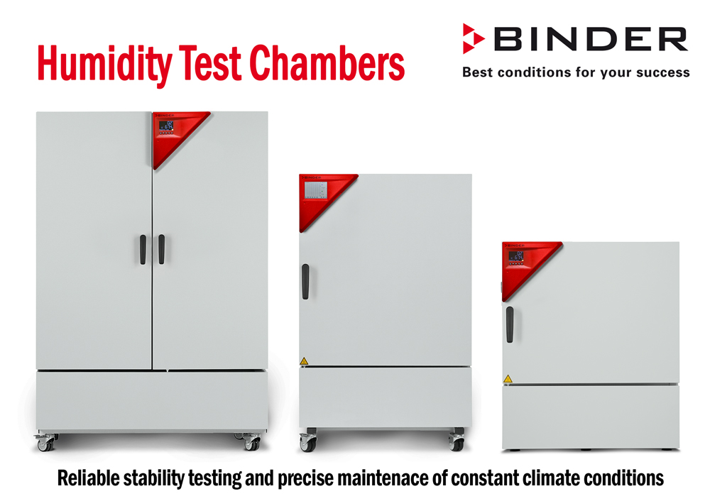 binder humidity test chambers selection