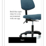 Custom Laboratory Chairs & Stools with the build a chair app