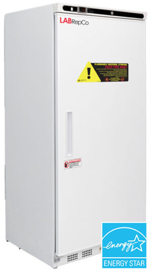 labrepco lhp-17-rf Futura Silver Series Flammable Materials Storage 17 Cu. Ft. Laboratory Refrigerator with Solid Door and energy star certification