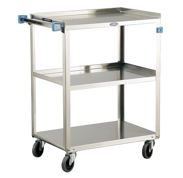 Lakeside 311 Standard-Duty Laboratory Utility Cart | 3 Shelves