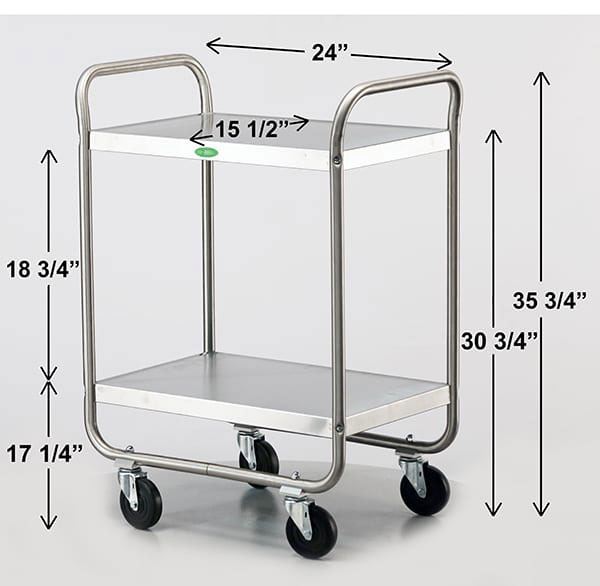 Service / Utility Cart 16x30, 500 lb. capacity