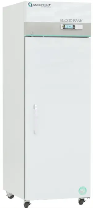 Corepoint Scientific Blood Bank Refrigerator | 23 Cu. Ft. | Solid Door