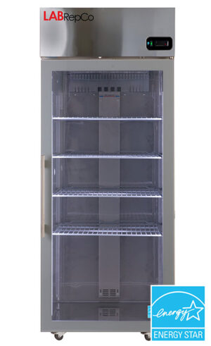 Vortex Refrigeration Freezer 3 Solid Door Commercial Stainless Steel - 72  Cu. Ft. High Performance!