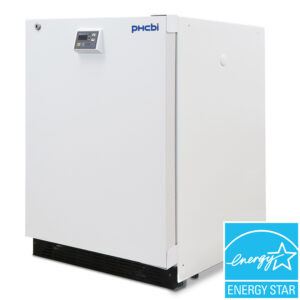 PHCbi PF Series 5.0 Cu. Ft. Undercounter Laboratory Medical Freezer -20°C with energy star certification