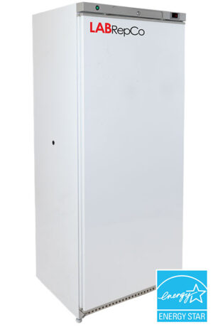 Futura silver Series 20 Cu. Ft. Compact Laboratory Refrigerator solid Door