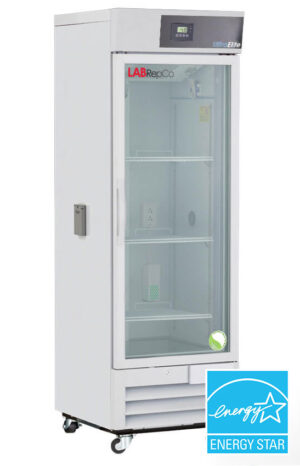LabRepCo Ultra Elite Series 16 Cu. Ft. Chromatography Refrigerator with Hinged Glass Door and energy star certification