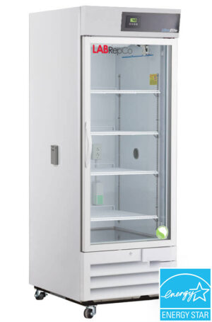 Labrepco brand Ultra Elite Series 26 Cu. Ft. Chromatography with a Hinged Glass Door and energy star certification