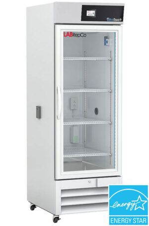 labrepco Ultra Touch Series 23 Cu. Ft. Chromatography Refrigerator with Hinged Glass Door and energy star certification
