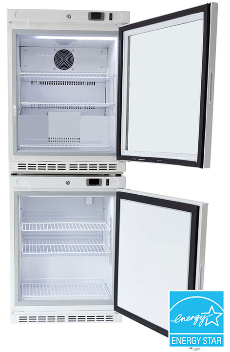 8 Cu. Ft. Dual Temperature Laboratory Refrigerator & Freezer