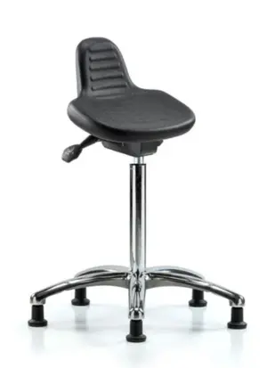 Lab Stool with Back Support, Laboratory Accessories