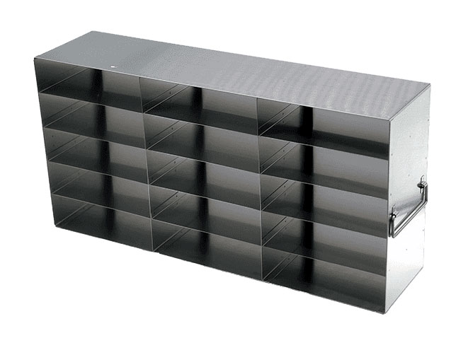 Upright Freezer Racks for Plasma Boxes | 3 Deep x 5 High | LabRepCo, LLC