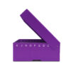 FlipTop Fiberboard Boxes Purple