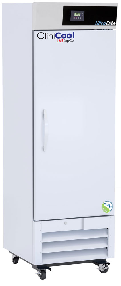 CliniCool Ultra Elite Series 16 Cu. Ft. NSF Certified Pharmacy Vaccine Refrigerator Solid Door
