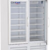 CliniCool Ultra Elite Series 49 Cu. Ft. NSF Certified Pharmacy Vaccine Refrigerator hinged glass doors interior