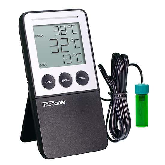 Control Company 4548 Traceable® Jumbo Refrigerator/Freezer Thermometer with  Bottle Probe - CON4548 - General Laboratory Supply