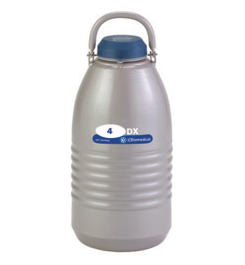 IC Biomedical TW 4DX Vapor/Dry Shipper I 4.1L (Capacity: 102 x 2.0