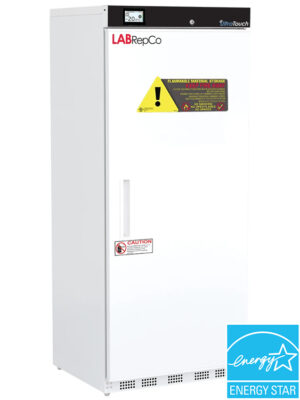 LabRepCo model LHT-20-FFP Ultra Touch Series 20 Cu. Ft. Flammable Material Storage -20°C with Manual Defrost cycle and energy star certification