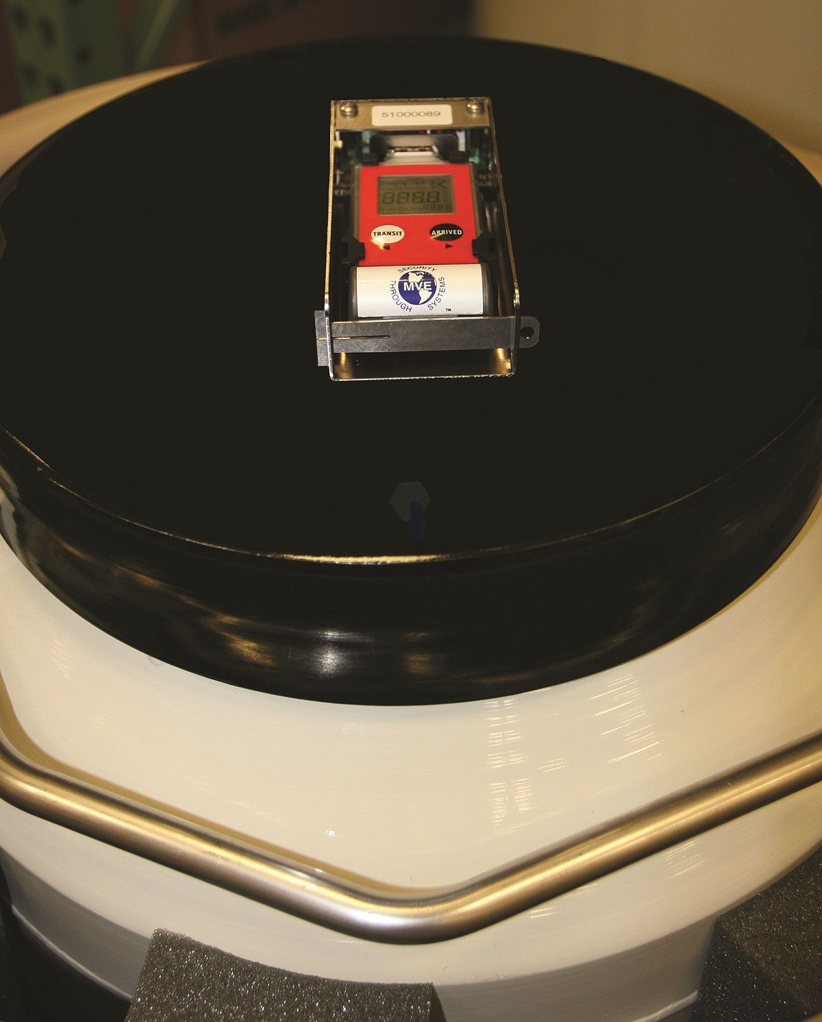 MVE Data Logger Lid Assembly for CryoShipper 2000 Series