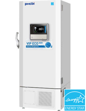 PHCbi VIP® ECO SMART model MDF-DU503VHA-PA Natural Refrigerant 18.6 Cu. Ft. Ultra-Low Temp Freezer (-86°C) with energy star certification