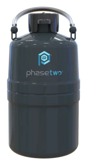 PhaseTwo LN2 Dry Vapor Shippers 1.5L