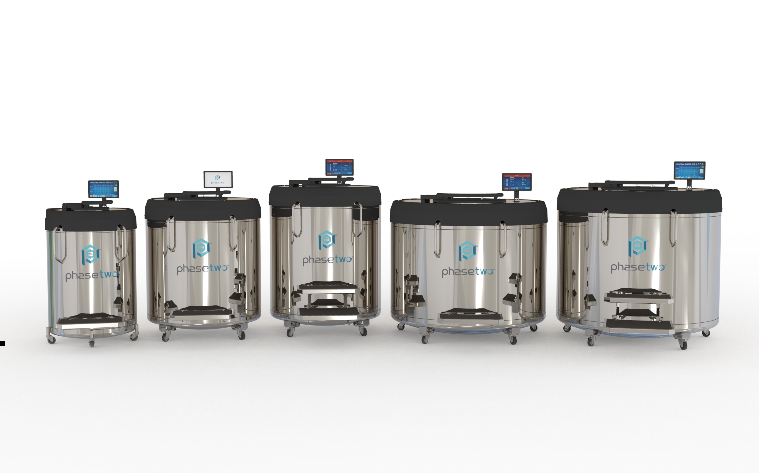 phasetwo HCHE44 LN2 Freezer | Capacity: 43,600 x vials