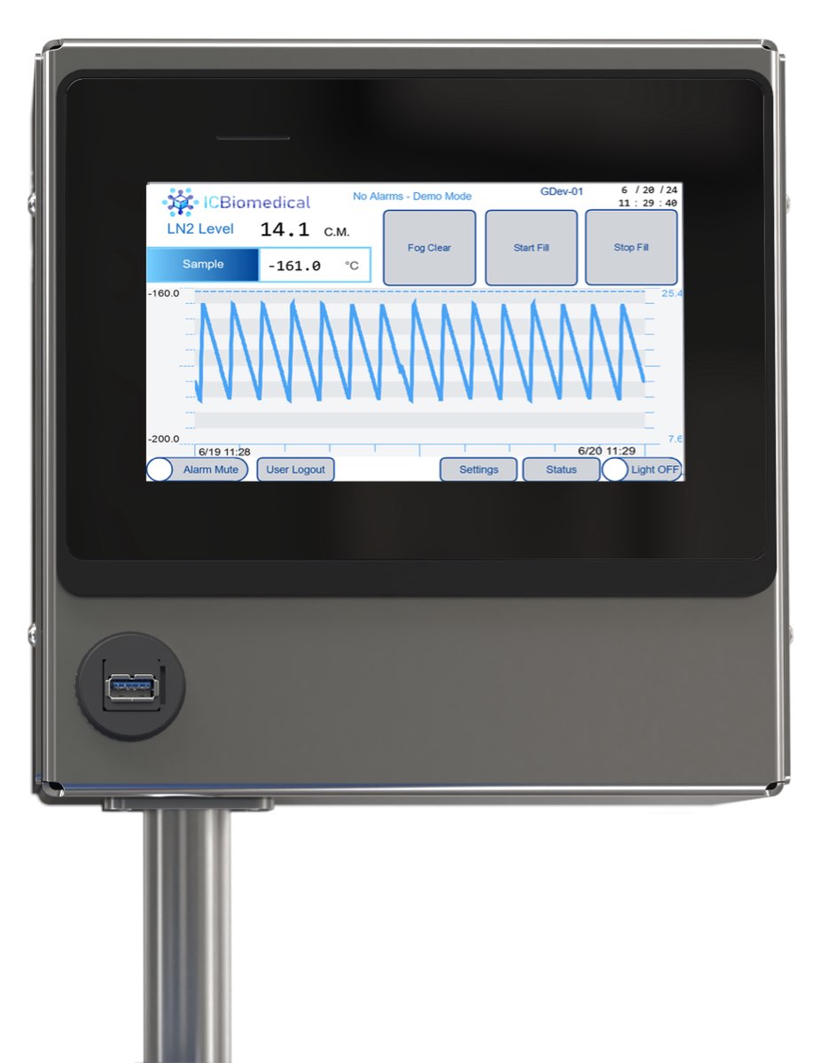 IC Biomedical LABS Precision Series 94K High-Capacity LN2 Freezer
