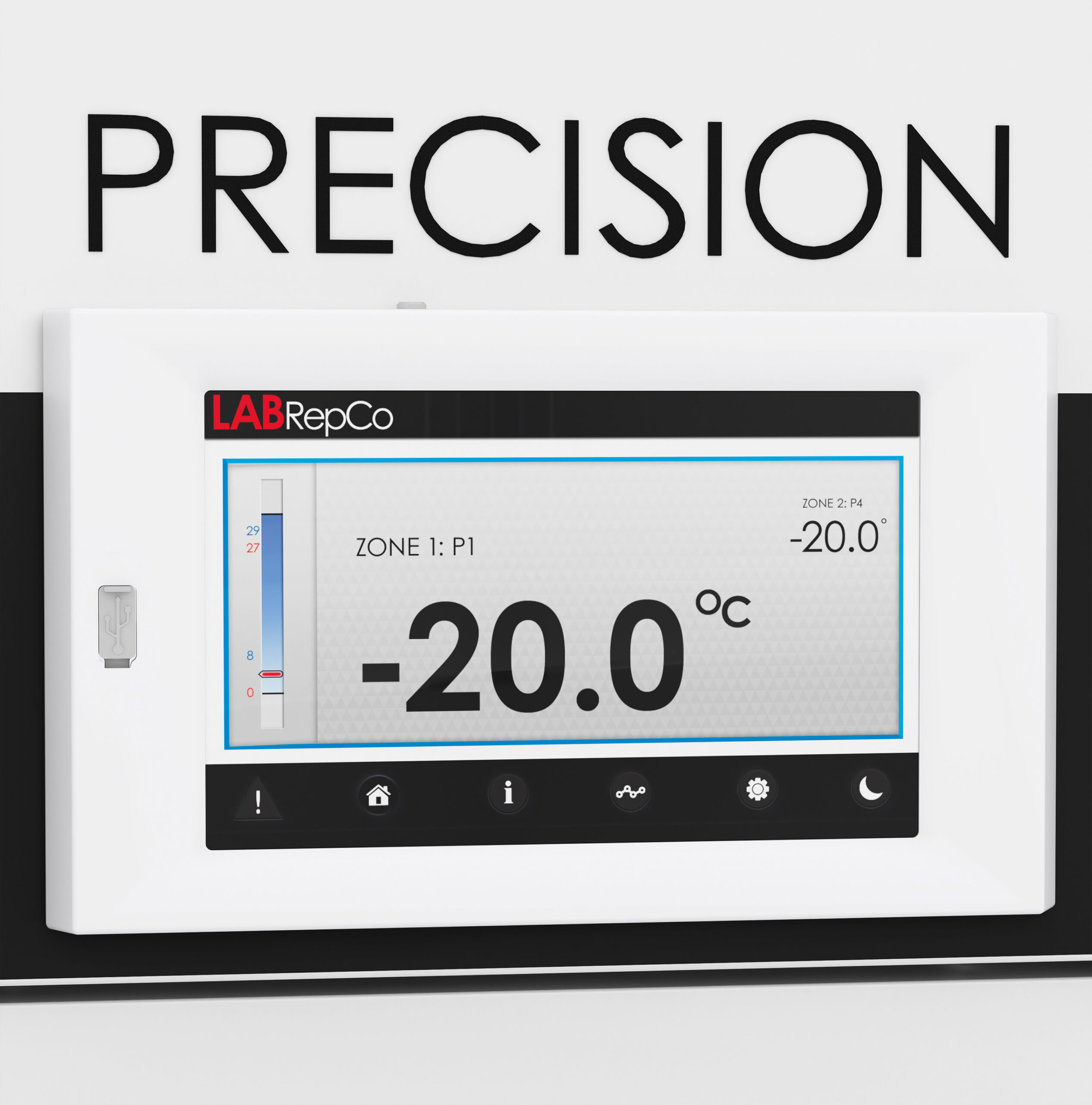 LabRepCo PRECISION Series 49 Cu. Ft. Laboratory Freezer with
