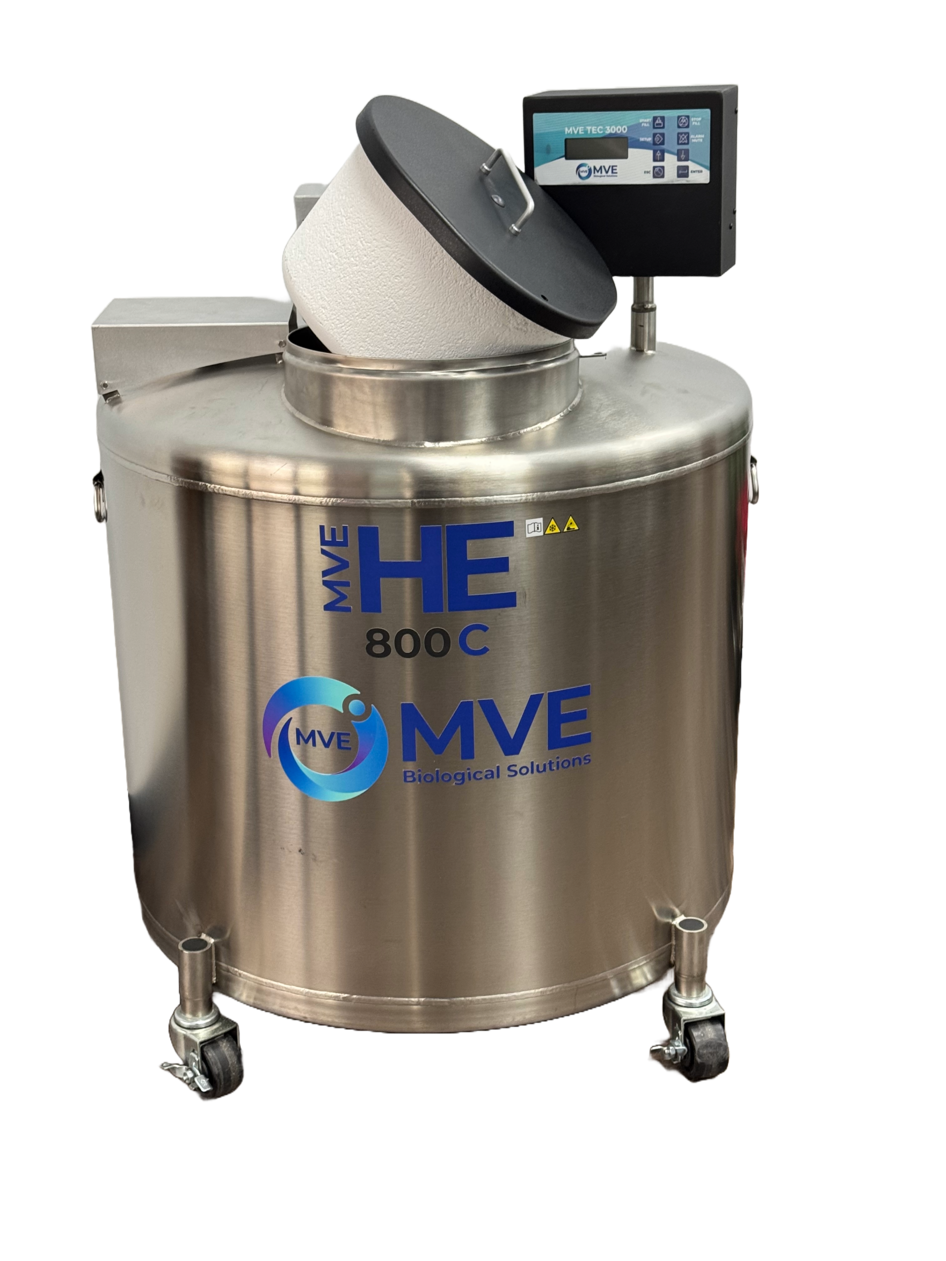 chiruページ MVE HE 800 C Compact LN2 Freezer | 5,680 x 2.0 ml vials