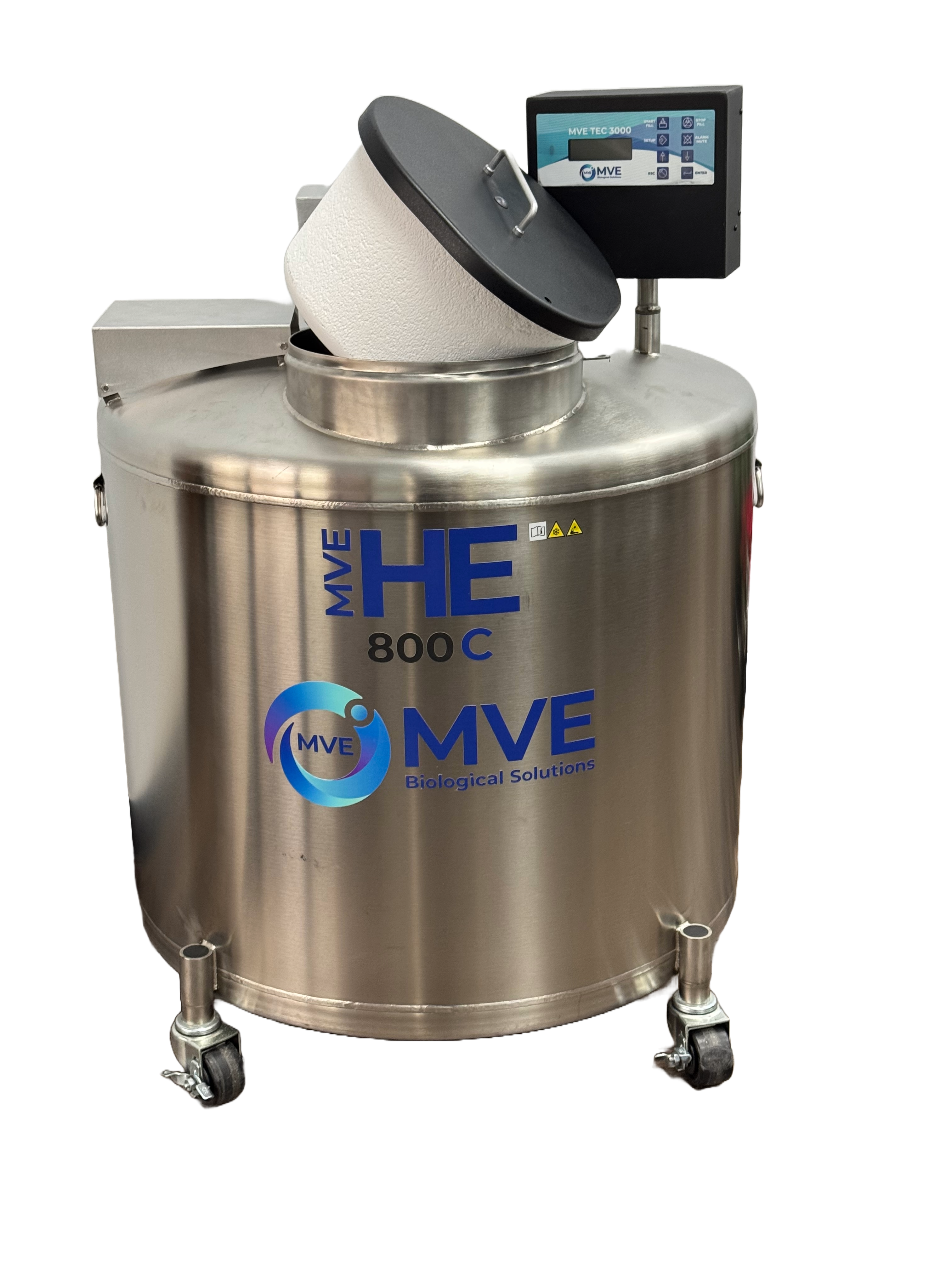 MVE HE 800 C Compact LN2 Freezer | 5,680 x 2.0 ml vials