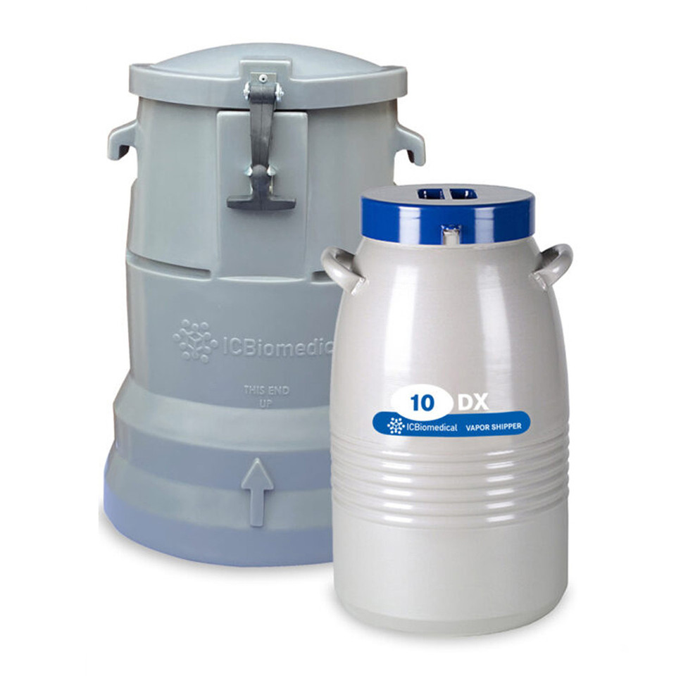 IC Biomedical TW 10DX Vapor/Dry Shipper (966 x 2.0mL Vials)