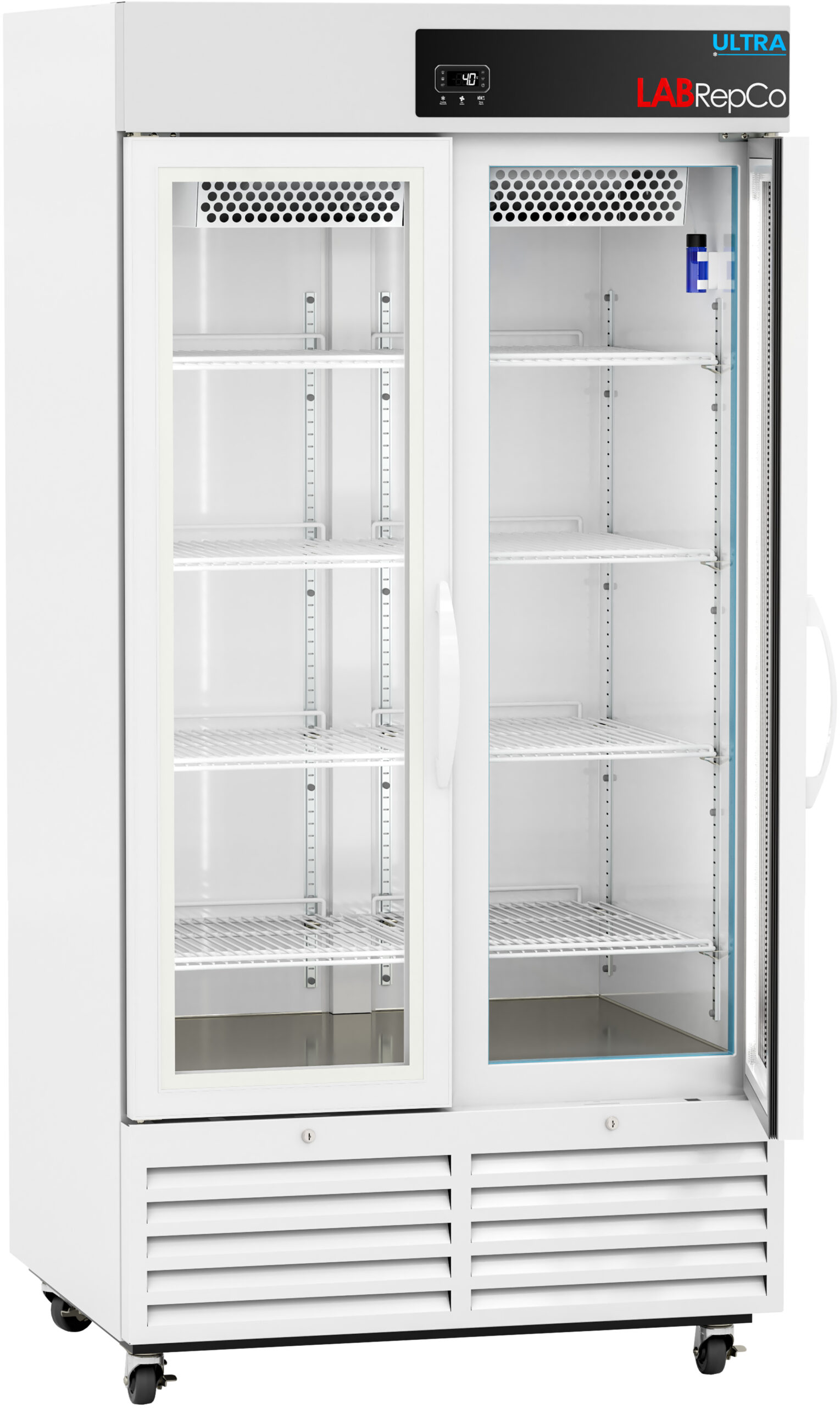 Laboratory Refrigerator 36 Cu Ft Glass Door | LabRepCo LHUV-36-HG